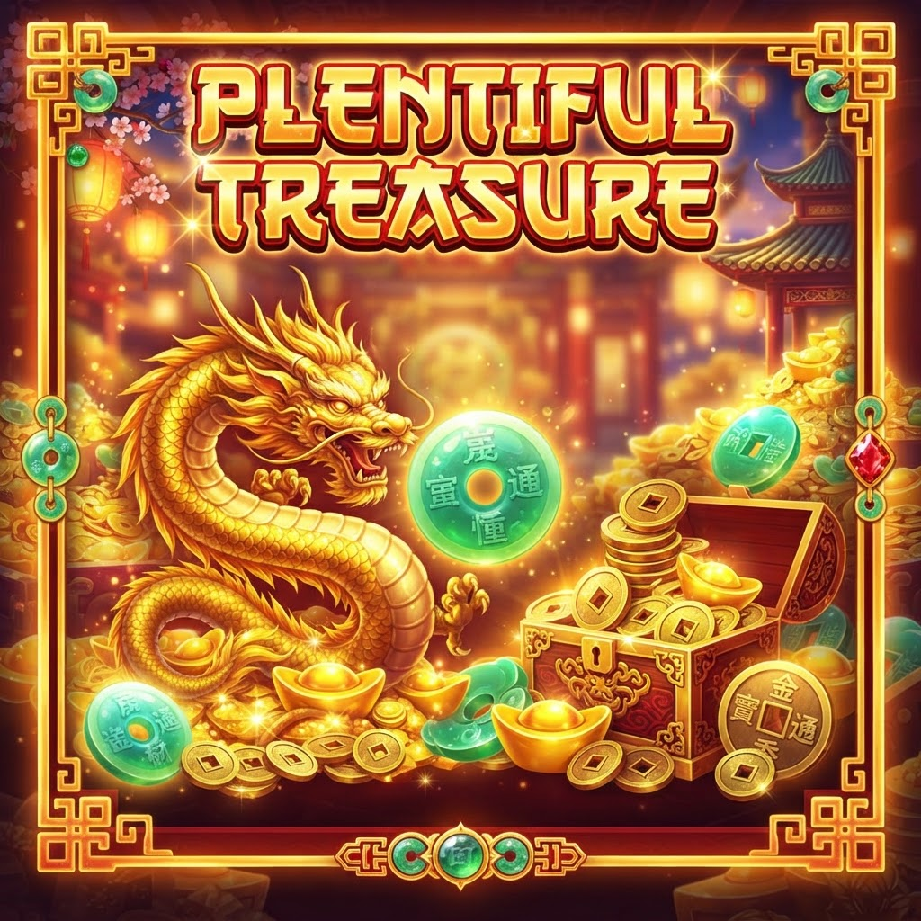 Plentiful Treasure pokie game
